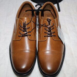 Men's Branford Oxford-George- Brown-Faux Leather Lace Ups